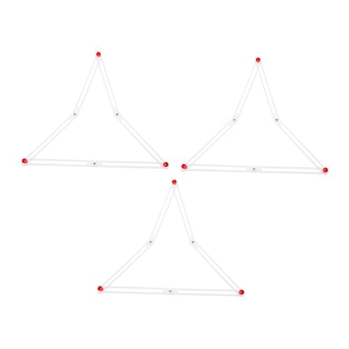 DIKACA 3 Stück Mathematische Versuchs ausrüstung Material polygonaler Nahtstreifen Mathematischer polygonaler Stichstreifen Geometrie Polygonal Stitching Streifen Plastik DIKACA 3 Stück Mathematische Versuchs ausrüstung Material polygonaler Nahtstreifen Mathematischer polygonaler Stichstreifen Geometrie Polygonal Stitching Streifen Plastik von DIKACA