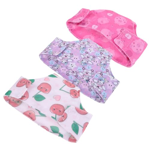 DIKACA 3 Stück Puppenkleidung Zubehör Für Mädchen Höschen Mädchen Accessoires Spielzeugpuppe Kostüm Puppenhöschen Puppenaccessoire Puppenzubehör Kleine Puppenunterwäsche DIKACA 3 Stück Puppenkleidung Zubehör Für Mädchen Höschen Mädchen Accessoires Spielzeugpuppe Kostüm Puppenhöschen Puppenaccessoire Puppenzubehör Kleine Puppenunterwäsche von DIKACA