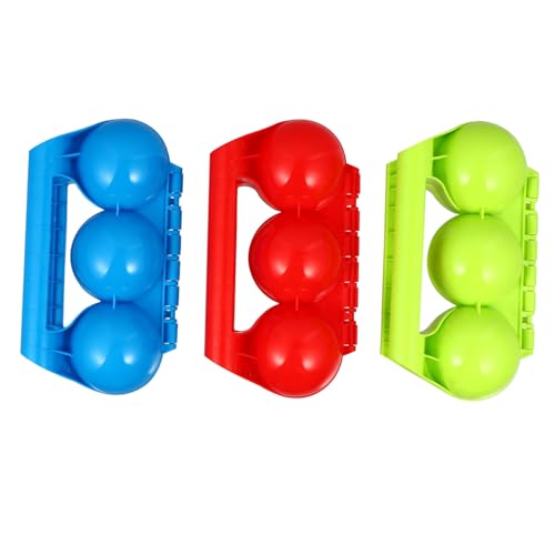 DIKACA 3 Stück Schneeball-Clip Schneeballhersteller Schneeballklemme Winterspaß Sandball-Clip Winterschneekugelklemme Hersteller Von Sandkugeln Schneeballform Plastik DIKACA 3 Stück Schneeball-Clip Schneeballhersteller Schneeballklemme Winterspaß Sandball-Clip Winterschneekugelklemme Hersteller Von Sandkugeln Schneeballform Plastik von DIKACA
