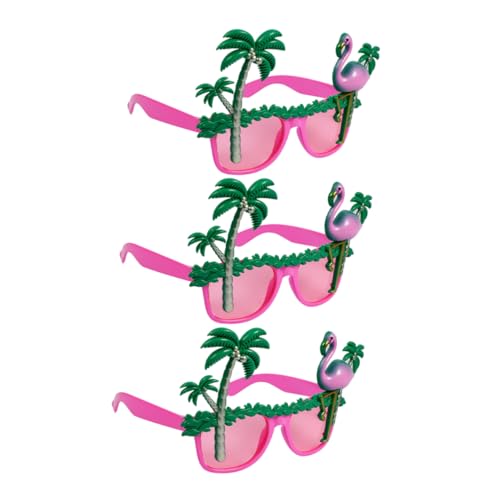 DIKACA 3 Stück hawaiianische Partybrille tropische sonnenbrille Brillen am Strandpool Junggesellin Neuheit Brille Party-Sonnenbrille aus Kunststoff Fotokabine Requisiten Brillen ac DIKACA 3 Stück hawaiianische Partybrille tropische sonnenbrille Brillen am Strandpool Junggesellin Neuheit Brille Party-Sonnenbrille aus Kunststoff Fotokabine Requisiten Brillen ac von DIKACA