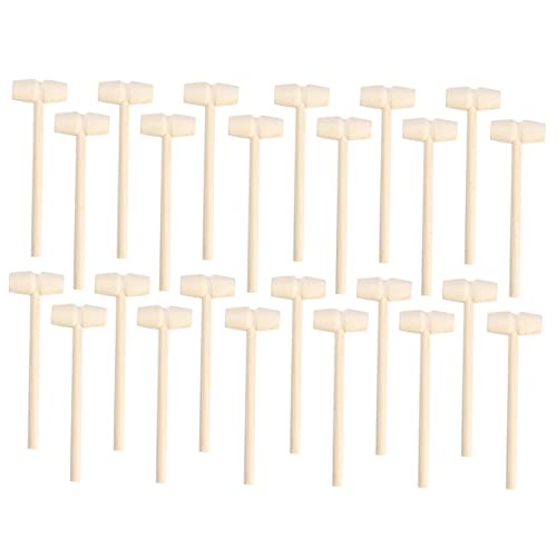 DIKACA 30 Stück Holzhammer holzspielzeug holzspielzeug Motorik Handtraining Minihammer für Mini-Beat- Holzhämmer Mini-Hammer hölzern DIKACA 30 Stück Holzhammer holzspielzeug holzspielzeug Motorik Handtraining Minihammer für Mini-Beat- Holzhämmer Mini-Hammer hölzern von DIKACA