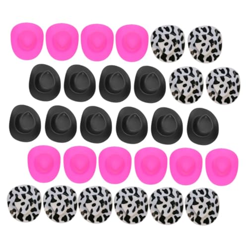 DIKACA 30 Stück Miniaturhüte -Accessoire Puppen-Accessoire Miniaturzubehör Miniaturdekoration Spielzeughut Kappe lustige Hüte Kommode kleine Hüte für Kuchendekor Mall-Hut Plastik DIKACA 30 Stück Miniaturhüte -Accessoire Puppen-Accessoire Miniaturzubehör Miniaturdekoration Spielzeughut Kappe lustige Hüte Kommode kleine Hüte für Kuchendekor Mall-Hut Plastik von DIKACA