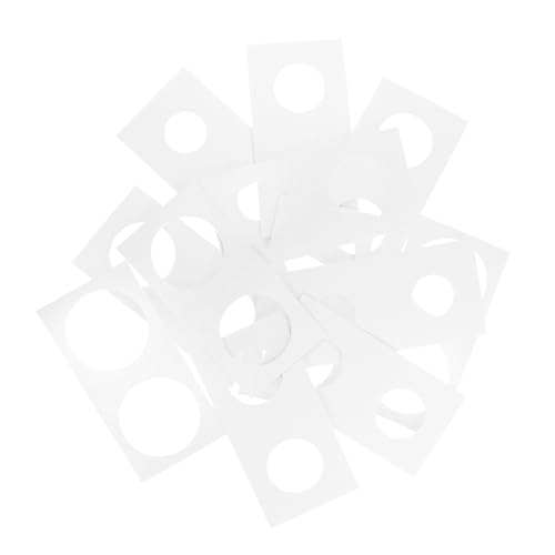 DIKACA 300 Stück Münzsammelbox Münzhalter aus Papier kleine Münzhalter Münzsammelzubehör für Sammler praktischer Münzschutz Münzbehälter Aufbewahrung von Gedenkmünzen Münzversorgung Weiß DIKACA 300 Stück Münzsammelbox Münzhalter aus Papier kleine Münzhalter Münzsammelzubehör für Sammler praktischer Münzschutz Münzbehälter Aufbewahrung von Gedenkmünzen Münzversorgung Weiß von DIKACA