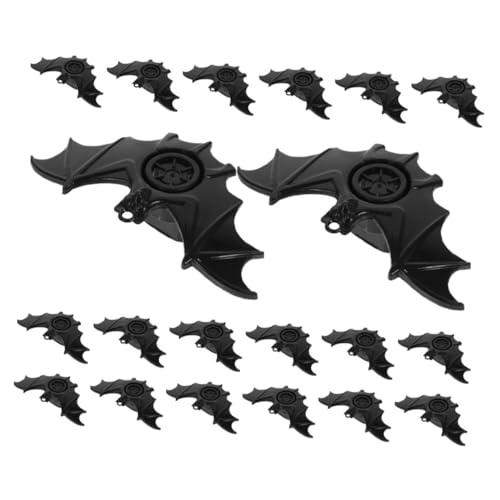 DIKACA 30Stücke Fledermaus Pfeifen für Mini Geräuschmacher aus Kunststoff Halloween für Gruselige Streichspielzeuge und Partys Tragbar DIKACA 30Stücke Fledermaus Pfeifen für Mini Geräuschmacher aus Kunststoff Halloween für Gruselige Streichspielzeuge und Partys Tragbar von DIKACA
