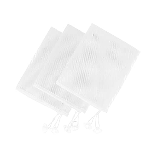 DIKACA 3St Aufbewahrungstasche Aufbewahrungstasche Spielzeugnetzbeutel Badespielzeugkorb mit Saugfunktion spielzeugaufbewahrung Badezimmer aufbewahrung PVC Weiß DIKACA 3St Aufbewahrungstasche Aufbewahrungstasche Spielzeugnetzbeutel Badespielzeugkorb mit Saugfunktion spielzeugaufbewahrung Badezimmer aufbewahrung PVC Weiß von DIKACA