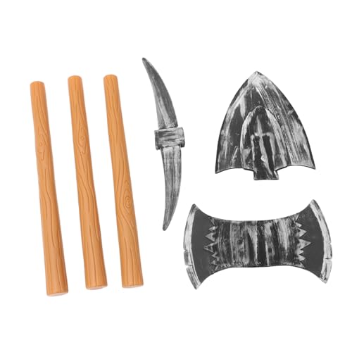DIKACA 3St Zwergen-Requisiten Karneval zubehör Halloween-Cosplay- äxte aus Kunststoff -Beilspielzeug gefälschte Schaufel Party-Trick-Requisite falsches Beil Plastik DIKACA 3St Zwergen-Requisiten Karneval zubehör Halloween-Cosplay- äxte aus Kunststoff -Beilspielzeug gefälschte Schaufel Party-Trick-Requisite falsches Beil Plastik von DIKACA