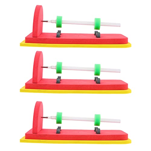 DIKACA 3St kleine Produktion DIY für kinderspielzeug schwebender Mendocino-Motor Magnetschwebebahn-Demonstrator Physik-Wissenschaftsexperiment Laborzubehör Eva von DIKACA
