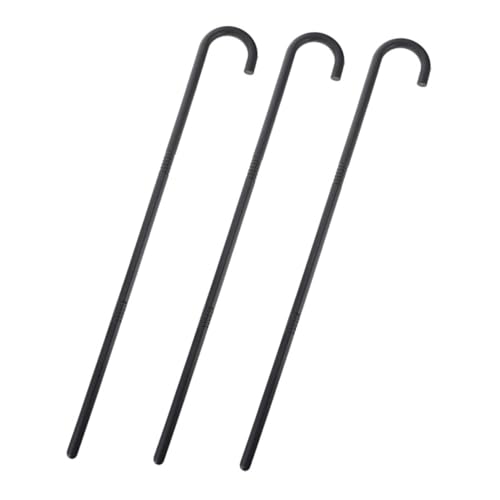 DIKACA 3pcs Plastikmagier Krücken Theaterstockstock Zaubersprüche Gussstick Schwarz Cane Kostüm Zubehör Für Kinder Erwachsener Kostüm Schwarz DIKACA 3pcs Plastikmagier Krücken Theaterstockstock Zaubersprüche Gussstick Schwarz Cane Kostüm Zubehör Für Kinder Erwachsener Kostüm Schwarz von DIKACA