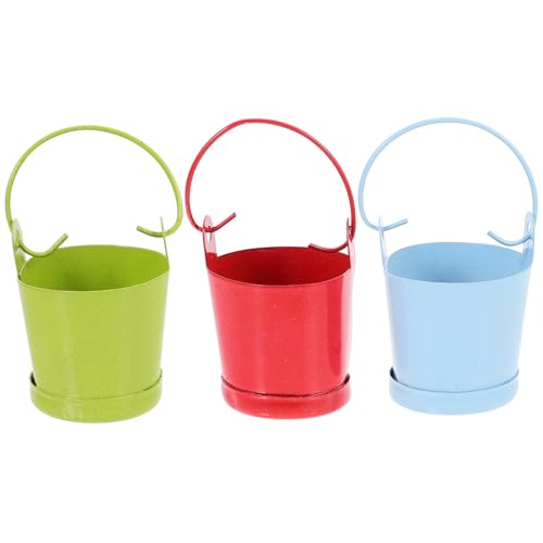 DIKACA 3st Mini-blecheimer Babyzubehör Puppenhaus Kleiner Eimer Dinge Mini-Eimer Partyartikel Hängekörbe Für Pflanzen Im Freien Korb Zimmerpflanzen Kleine Bewässerung Miniaturen Weißblech DIKACA 3st Mini-blecheimer Babyzubehör Puppenhaus Kleiner Eimer Dinge Mini-Eimer Partyartikel Hängekörbe Für Pflanzen Im Freien Korb Zimmerpflanzen Kleine Bewässerung Miniaturen Weißblech von DIKACA