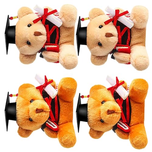 DIKACA 4 Stück Arztbärspielzeug Abschluss Stofftiere Abschluss Bär abschluss ausgestopfter bär weiche, Flauschige Puppe zarter ausgestopfter Bär Plüsch DIKACA 4 Stück Arztbärspielzeug Abschluss Stofftiere Abschluss Bär abschluss ausgestopfter bär weiche, Flauschige Puppe zarter ausgestopfter Bär Plüsch von DIKACA