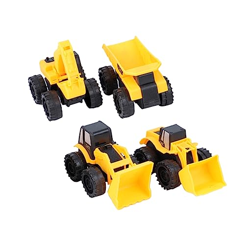 DIKACA Baustellenfahrzeuge Spielzeugset Bagger Bulldozer LKW Und Kran Aus Für Lehrreiches Modellfahrzeug Set Für Jungen Und ädchen DIKACA Baustellenfahrzeuge Spielzeugset Bagger Bulldozer LKW Und Kran Aus Für Lehrreiches Modellfahrzeug Set Für Jungen Und ädchen von DIKACA