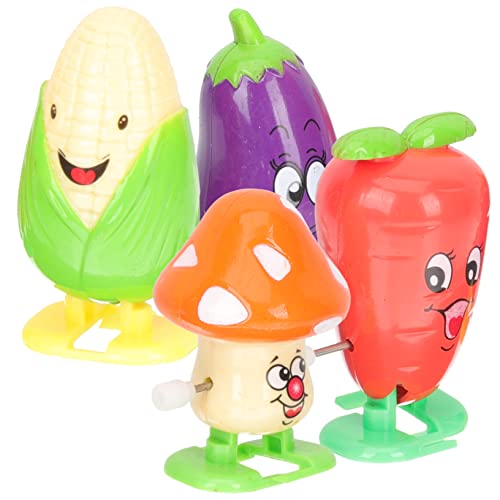 DIKACA 4 Stück Feiertagsdekorationen für kinderspielzeug Wind-up Kleinkinder Children Toys Kleinkindspielzeug interessante Uhrwerkspielzeuge Plastik von DIKACA
