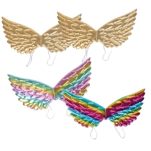 DIKACA 4 Stück Flügelriemen Cosplay Kostüm Engelsflügel Cosplay-flügel Requisiten Für Engelsflügel -Performance-flügel Kostüm Flügel Stoff DIKACA 4 Stück Flügelriemen Cosplay Kostüm Engelsflügel Cosplay-flügel Requisiten Für Engelsflügel -Performance-flügel Kostüm Flügel Stoff von DIKACA