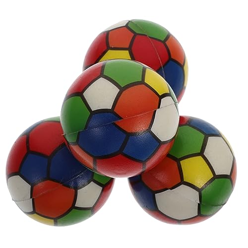 DIKACA 4 Stück Fußball Loslassen Zum Stressabbau Bälle Quetschen Stressbälle Für Party-massen Stressspielzeug Stressbälle Masse Lustiges Quetschspielzeug Party-stressball Pu DIKACA 4 Stück Fußball Loslassen Zum Stressabbau Bälle Quetschen Stressbälle Für Party-massen Stressspielzeug Stressbälle Masse Lustiges Quetschspielzeug Party-stressball Pu von DIKACA