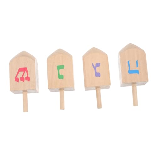 DIKACA 4 Stück Kreiselspielzeug Für Kinderspiele Gyro- Top- Rotierende Kreiselspielzeuge Lustiges Kinderspielzeug Spielzimmerversorgung Kinderaccessoire Hölzern DIKACA 4 Stück Kreiselspielzeug Für Kinderspiele Gyro- Top- Rotierende Kreiselspielzeuge Lustiges Kinderspielzeug Spielzimmerversorgung Kinderaccessoire Hölzern von DIKACA
