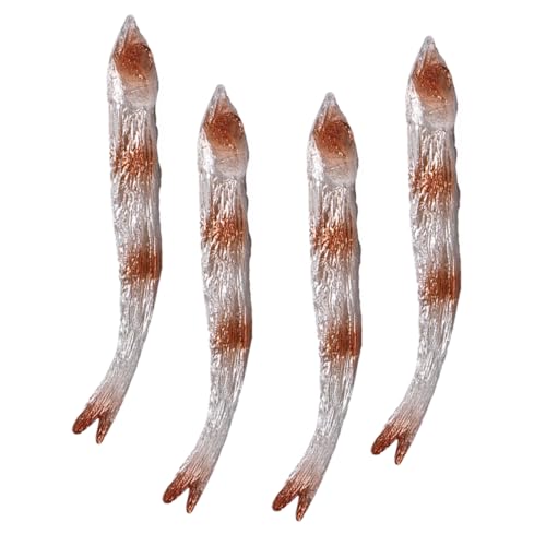 DIKACA 4 Stück Lebensechte Fischfigur Simulation Simulierter Fisch Gefälschte Essensrequisite Lebensechter Falscher Fisch Lebensmitteldekor Gefälschtes Lebensmittelmodell Schrankdekor PVC DIKACA 4 Stück Lebensechte Fischfigur Simulation Simulierter Fisch Gefälschte Essensrequisite Lebensechter Falscher Fisch Lebensmitteldekor Gefälschtes Lebensmittelmodell Schrankdekor PVC von DIKACA
