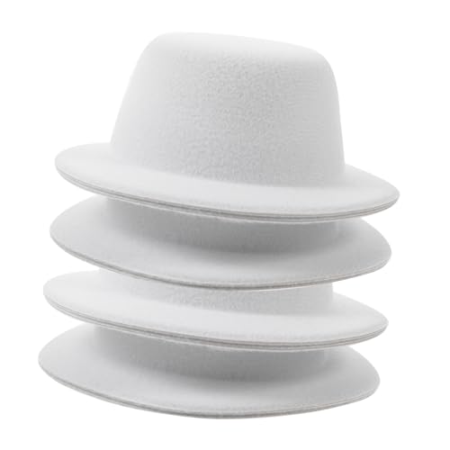 DIKACA 4 Stück Mini Hüte Partyhüte Kleiner Zylinder Mini Puppenhut Mini Schneemannhüte Geburtstagshüte Für Mini Cowboyhüte Babymütze Lustige Hüte Wintermütze Damen Beanie DIKACA 4 Stück Mini Hüte Partyhüte Kleiner Zylinder Mini Puppenhut Mini Schneemannhüte Geburtstagshüte Für Mini Cowboyhüte Babymütze Lustige Hüte Wintermütze Damen Beanie von DIKACA
