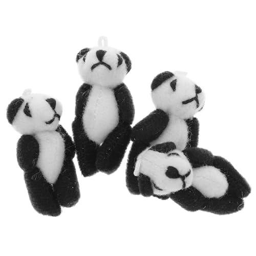 DIKACA 4 Stück Mini-plüsch-Panda Ausgestopfte Tiere Plüsch-Panda-Puppe Kinderspielzeug Gefülltes Panda- Panda-kuscheltiere Plüsch-Panda- Gefüllter Panda Kurzer Plüsch DIKACA 4 Stück Mini-plüsch-Panda Ausgestopfte Tiere Plüsch-Panda-Puppe Kinderspielzeug Gefülltes Panda- Panda-kuscheltiere Plüsch-Panda- Gefüllter Panda Kurzer Plüsch von DIKACA