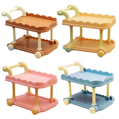DIKACA 4 Stück Miniatur Küchenmöbel Zubehörwagen Esszimmer Puppenhausmöbel Mini Küchenornament Landschaftsbau Mini Möbel Küchendekor Miniatur Esswagenmodelle Kunststoff DIKACA 4 Stück Miniatur Küchenmöbel Zubehörwagen Esszimmer Puppenhausmöbel Mini Küchenornament Landschaftsbau Mini Möbel Küchendekor Miniatur Esswagenmodelle Kunststoff von DIKACA