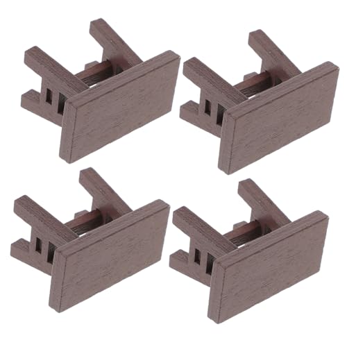 DIKACA Miniatur-möbel-Set 4-teilig Puppenhaus-hocker Viktorianischer Stil Für Puppenhaus-Dekoration DIKACA Miniatur-möbel-Set 4-teilig Puppenhaus-hocker Viktorianischer Stil Für Puppenhaus-Dekoration von DIKACA
