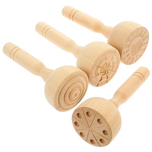 DIKACA 4 Stück Plastilin-Werkzeuge Bildhauerei für Modellieren Herstellung basteln -Formen Tonformen aus Holz praktische Tonformen Ton-Bastelformen hölzern DIKACA 4 Stück Plastilin-Werkzeuge Bildhauerei für Modellieren Herstellung basteln -Formen Tonformen aus Holz praktische Tonformen Ton-Bastelformen hölzern von DIKACA