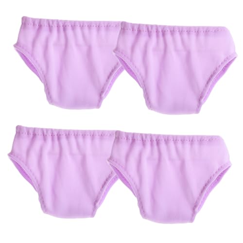 DIKACA 4 Stück Puppenunterwäsche Für Mädchen Realistische Kleine Accessoires Höschen Rollenspiel Spielzeugunterwäsche Für Puppen Unterhosen Für Puppen Spielzeugpuppenunterhosen DIKACA 4 Stück Puppenunterwäsche Für Mädchen Realistische Kleine Accessoires Höschen Rollenspiel Spielzeugunterwäsche Für Puppen Unterhosen Für Puppen Spielzeugpuppenunterhosen von DIKACA