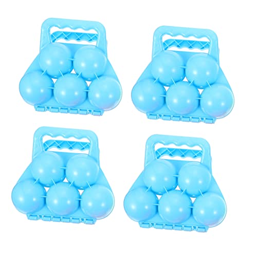 DIKACA 4 Stück Schneeball-Clip Herstellung Schneeclip- Plastik Zufällige Farbe DIKACA 4 Stück Schneeball-Clip Herstellung Schneeclip- Plastik Zufällige Farbe von DIKACA