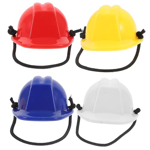 DIKACA 4 Stück Sicherheitshelm Für Haustiere Mini-Helm Minihüte Für Puppen Perücke Mini-schutzhelme Schutzhelm Schutzhelme Für Plastikpuppen Mini-puppenhelme Mini-Hut Plastik DIKACA 4 Stück Sicherheitshelm Für Haustiere Mini-Helm Minihüte Für Puppen Perücke Mini-schutzhelme Schutzhelm Schutzhelme Für Plastikpuppen Mini-puppenhelme Mini-Hut Plastik von DIKACA