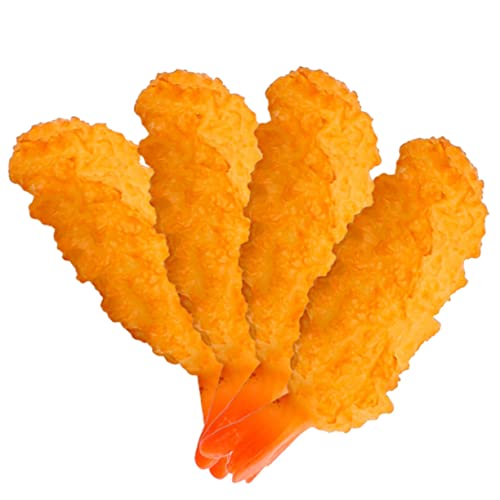 DIKACA 4 Stück Simuliertes Tempura für kinderspielzeug Simuliertes Lebensmittelmodell simuliertes Display-Essen Fotografie-Tempuras-Modell realistisches Tempuras-Modell DIKACA 4 Stück Simuliertes Tempura für kinderspielzeug Simuliertes Lebensmittelmodell simuliertes Display-Essen Fotografie-Tempuras-Modell realistisches Tempuras-Modell von DIKACA