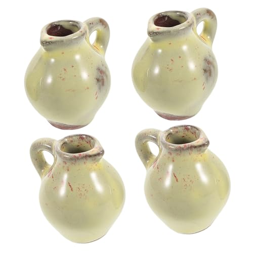 DIKACA 4 Stück Taschenblumentopf Kleiner Blumentopf Mini-blumentöpfe Zum Basteln Mini-keramiktopf Mini-blumentopf Kleiner Keramikpflanzer Miniatur-pflanzgefäß Aus Keramik Keramik DIKACA 4 Stück Taschenblumentopf Kleiner Blumentopf Mini-blumentöpfe Zum Basteln Mini-keramiktopf Mini-blumentopf Kleiner Keramikpflanzer Miniatur-pflanzgefäß Aus Keramik Keramik von DIKACA