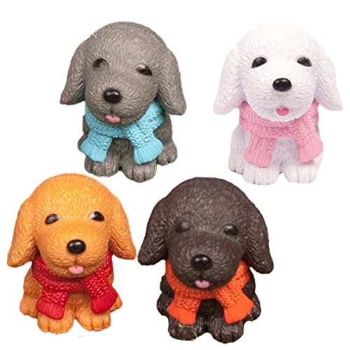DIKACA 4 Stück Welpenmodell Dog Toy hundespielzeuge Dogs Toys hundspielzeug Dog Statue Miniatur Hund mittlere Hunde für kleine Hunde hundefigur dekore Hundedekoration für Plastik DIKACA 4 Stück Welpenmodell Dog Toy hundespielzeuge Dogs Toys hundspielzeug Dog Statue Miniatur Hund mittlere Hunde für kleine Hunde hundefigur dekore Hundedekoration für Plastik von DIKACA