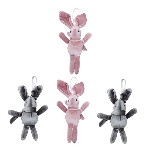 DIKACA 4 Stück Wunsch Kaninchen Anhänger Plüschkaninchen Plüschpuppe Plüschtiere Kaninchengefüllter Plüschgefüllter Kinderspielzeug Pp Baumwolle DIKACA 4 Stück Wunsch Kaninchen Anhänger Plüschkaninchen Plüschpuppe Plüschtiere Kaninchengefüllter Plüschgefüllter Kinderspielzeug Pp Baumwolle von DIKACA