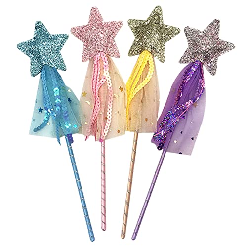 DIKACA 4 Stück Zauberstab Fairy Wand igelkostümkinder Toys Kid Toys spielsachen für Stöcke Party Zauberstäbe Sternförmige Feenstäbe sternförmiger Feenstock Garn DIKACA 4 Stück Zauberstab Fairy Wand igelkostümkinder Toys Kid Toys spielsachen für Stöcke Party Zauberstäbe Sternförmige Feenstäbe sternförmiger Feenstock Garn von DIKACA