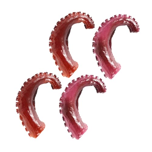DIKACA 4 Stück gefälschte Meeresfrüchte-Requisite Toy kucheltier spilzeug Lifelike Octopus -Modell gefälschtes Oktopusmodell gefälschter Oktopustentakel Fake-Oktopus- PVC Brown DIKACA 4 Stück gefälschte Meeresfrüchte-Requisite Toy kucheltier spilzeug Lifelike Octopus -Modell gefälschtes Oktopusmodell gefälschter Oktopustentakel Fake-Oktopus- PVC Brown von DIKACA