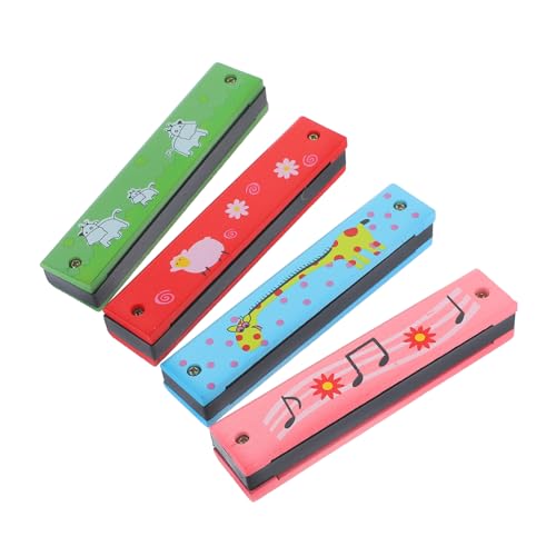 DIKACA 4 Stück kleine Mundharmonikas Anfänger Instrument Kleinkindmusikspielzeug chromatische Mundharmonikas Organ Mundharmonikas für Erwachsene Holz DIKACA 4 Stück kleine Mundharmonikas Anfänger Instrument Kleinkindmusikspielzeug chromatische Mundharmonikas Organ Mundharmonikas für Erwachsene Holz von DIKACA