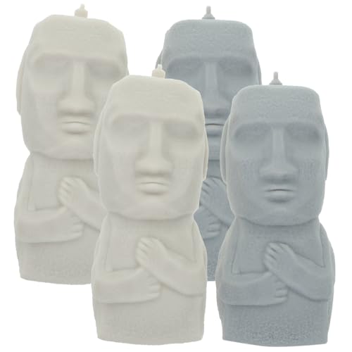 DIKACA 4 Stück lustiges dehnbares kinderspielzeug für Knetbare Spielzeuge Children Toys zum Zusammendrücken im Büro Rock Man Quetschspielzeug Sand von DIKACA