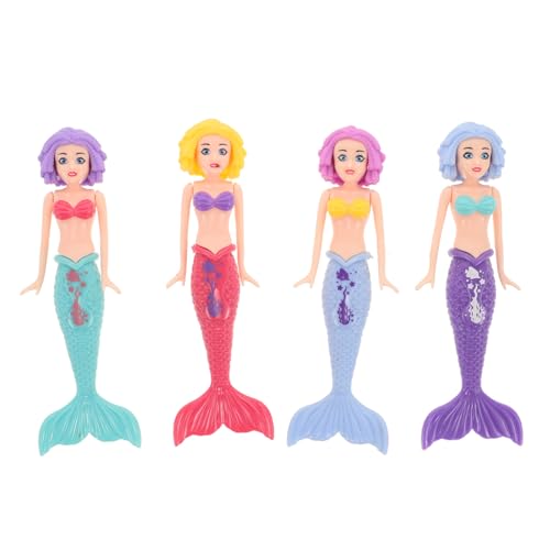 DIKACA 4 Stücke Meerjungfrauspielzeugset meerjungfrau schwimmspielzeug Poolpartyspiele Poolspielzeug für Mädchen Meerjungfrau Spiele Meerjungfrau-Pool schwimmt Wasserspielzeug Plastik DIKACA 4 Stücke Meerjungfrauspielzeugset meerjungfrau schwimmspielzeug Poolpartyspiele Poolspielzeug für Mädchen Meerjungfrau Spiele Meerjungfrau-Pool schwimmt Wasserspielzeug Plastik von DIKACA