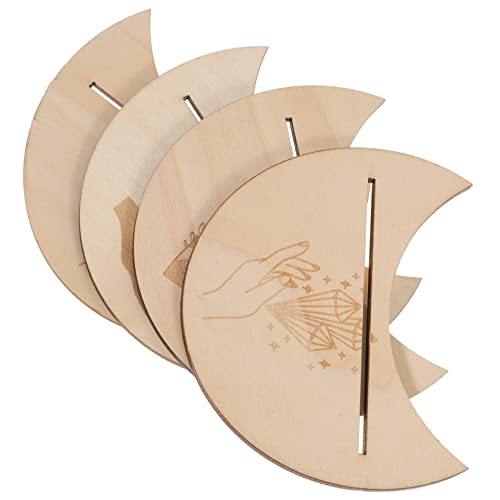 DIKACA 4 Teiliger Tarotkartenständer Tarot Schreibtischdekor Orakelkartenhalter Ständer Tarotkarten Valet Displays Ausstellungsständer Orakelkarten Decks Tarot Decks Für von DIKACA