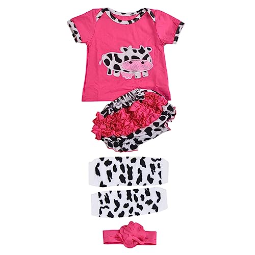 DIKACA Unique Generation Puppenkleidung - Set - Puppenoutfit - T-Shirt Shorts Haarband & Strümpfe von DIKACA