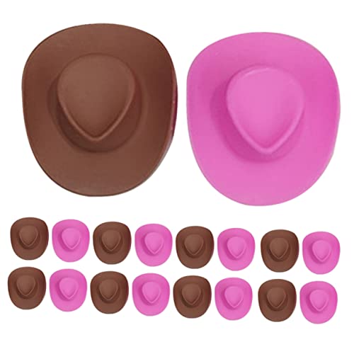 DIKACA 40 Stück Puppenmütze Halloween-Mini-Hut Mini-Geburtstagshüte Kleiner Hut für puppenkleidung doll Accessories Mini-Westernhüte aus Kunststoff universelle kleine Hüte Plastik DIKACA 40 Stück Puppenmütze Halloween-Mini-Hut Mini-Geburtstagshüte Kleiner Hut für puppenkleidung doll Accessories Mini-Westernhüte aus Kunststoff universelle kleine Hüte Plastik von DIKACA