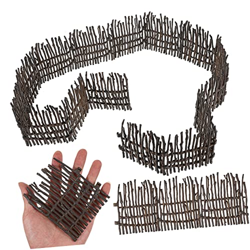 DIKACA 40 Stück der Zaun Spielzeugpferde Farm Corral Zaun für den Pferdestall Pferdespielzeug laufgitter laufstall Bauernhofzäune Zubehör für Zaunelemente PVC DIKACA 40 Stück der Zaun Spielzeugpferde Farm Corral Zaun für den Pferdestall Pferdespielzeug laufgitter laufstall Bauernhofzäune Zubehör für Zaunelemente PVC von DIKACA