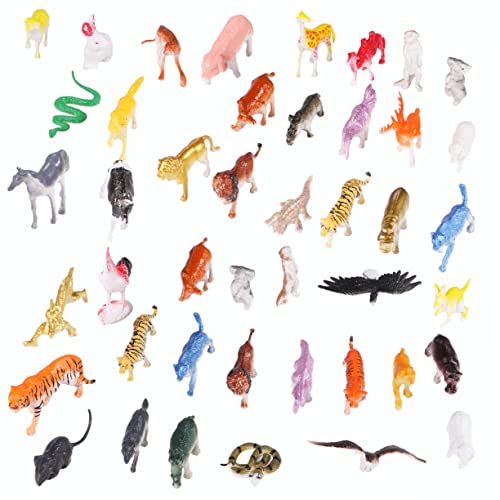 DIKACA 44-Teiliges 3Er-Set Wildtierspielzeugmodelle Tierfigurenspielzeug Miniaturfiguren Tiermodell Zoo-Tierfiguren Spielzeugtiere Zeug Tier Wilde Tierfiguren Tiere Figur DIKACA 44-Teiliges 3Er-Set Wildtierspielzeugmodelle Tierfigurenspielzeug Miniaturfiguren Tiermodell Zoo-Tierfiguren Spielzeugtiere Zeug Tier Wilde Tierfiguren Tiere Figur von DIKACA