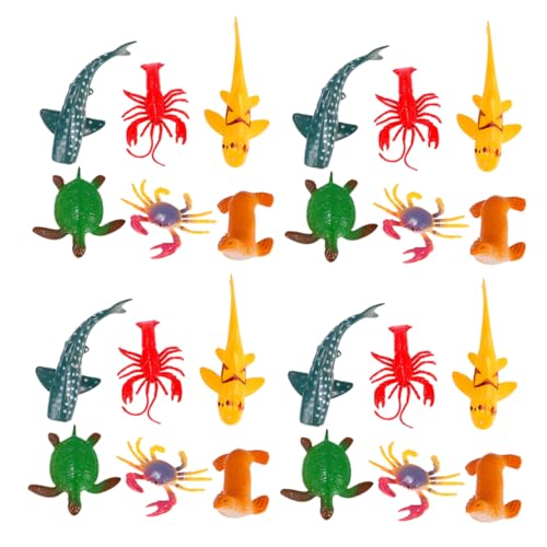 DIKACA 48 Stück Simulation von Meerestieren sankastenspielsachen meerestiere Figuren Tiermodelle für Tierfiguren für Kuchen Plastiksimulationstier- simulierte Meerestiere DIKACA 48 Stück Simulation von Meerestieren sankastenspielsachen meerestiere Figuren Tiermodelle für Tierfiguren für Kuchen Plastiksimulationstier- simulierte Meerestiere von DIKACA