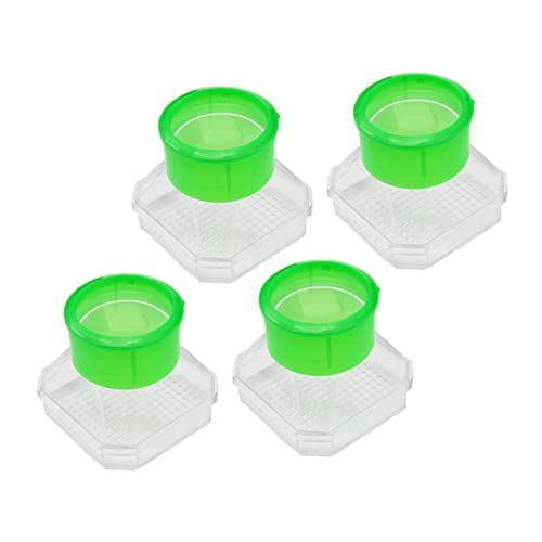 DIKACA 4Er-Box Insekten-Terrarium kinderfindee hühner Insektenforschung Insekten Box Insect Trap Käfigvergrößerung Lupe für Beobachtungseimer Kollektor Plastik Green DIKACA 4Er-Box Insekten-Terrarium kinderfindee hühner Insektenforschung Insekten Box Insect Trap Käfigvergrößerung Lupe für Beobachtungseimer Kollektor Plastik Green von DIKACA