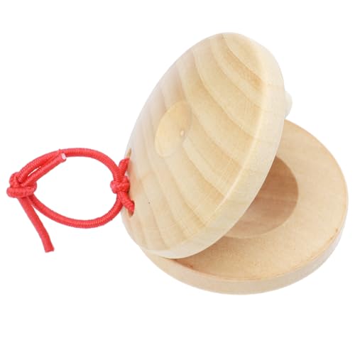 DIKACA 4Stücke Orff Kastagnetten für Musikalisches Percussion Kognitiven Fähigkeiten Kreatives Rhythmusinstrument für Jungen DIKACA 4Stücke Orff Kastagnetten für Musikalisches Percussion Kognitiven Fähigkeiten Kreatives Rhythmusinstrument für Jungen von DIKACA