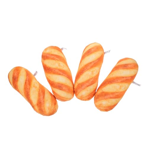 DIKACA 4Stücke Plüsch Brot Realistisches Plüschbrot Kissen Für Kuscheliges Für Jungen Für Schlaf Und Sammlung DIKACA 4Stücke Plüsch Brot Realistisches Plüschbrot Kissen Für Kuscheliges Für Jungen Für Schlaf Und Sammlung von DIKACA