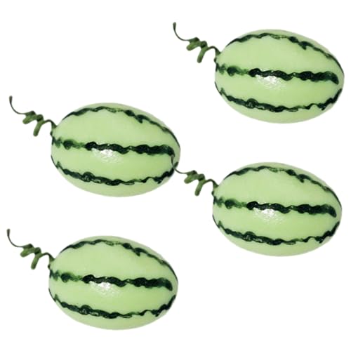 DIKACA 4Stücke Wassermelonen Künstliches Für Puppenhäuser Realistische Dekoration Für Hochwertiges Harz Als DIKACA 4Stücke Wassermelonen Künstliches Für Puppenhäuser Realistische Dekoration Für Hochwertiges Harz Als von DIKACA