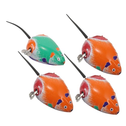 DIKACA 4er Set Aufziehspielzeuge Bunte Eisenmaus Spielzeuge Für Mechanisches Krabbelspielzeug Lustige Clockwork Tiere Für Kleinkinder Lernspielzeug Ab 3 Jahren DIKACA 4er Set Aufziehspielzeuge Bunte Eisenmaus Spielzeuge Für Mechanisches Krabbelspielzeug Lustige Clockwork Tiere Für Kleinkinder Lernspielzeug Ab 3 Jahren von DIKACA