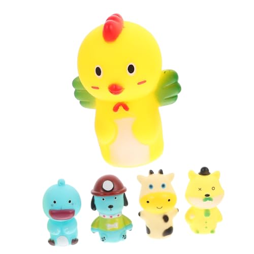 DIKACA 5 Stück Animal Finger Puppen Kinderspielzeug Puppentrage Spielzeuge Bildungsspielzeug Zum Geschichtenerzählen Interaktives Eltern-Kind- Vinyl DIKACA 5 Stück Animal Finger Puppen Kinderspielzeug Puppentrage Spielzeuge Bildungsspielzeug Zum Geschichtenerzählen Interaktives Eltern-Kind- Vinyl von DIKACA