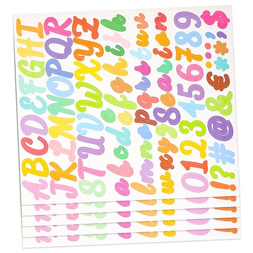 DIKACA 5 Stück Aufkleber mit Zahlen personalisierte Sticker personalisierte Aufkleber Alphabet Sticker Number Stickers buchstabenaufkleber Scrapbooking-Nummernaufkleber Zahlenabziehbilder DIKACA 5 Stück Aufkleber mit Zahlen personalisierte Sticker personalisierte Aufkleber Alphabet Sticker Number Stickers buchstabenaufkleber Scrapbooking-Nummernaufkleber Zahlenabziehbilder von DIKACA